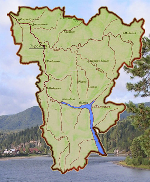 Карта района